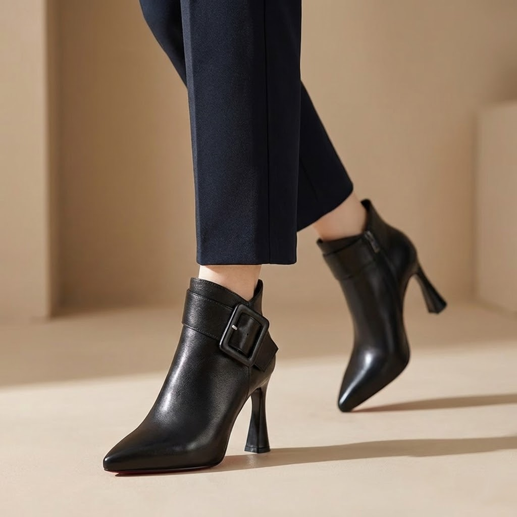 Nova | Buckle Ankle Heels
