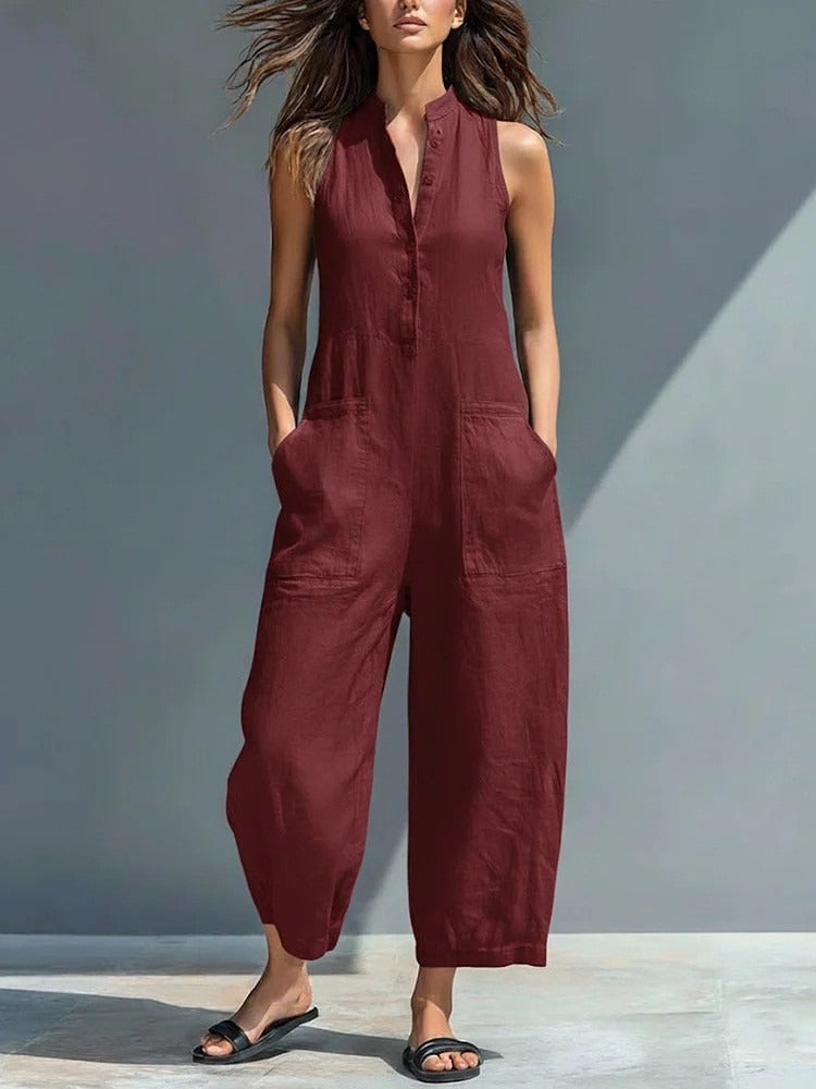 Lucinda | Elegant Sleeveless Jumpsuit