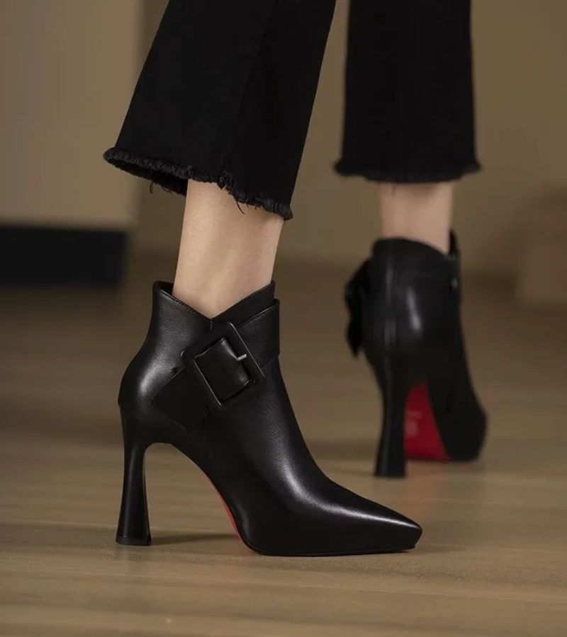 Nova | Buckle Ankle Heels