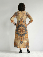 Damon | Gentle Floral Midi Dress