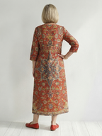 Carter | Ease Patchwork Midi Dress
