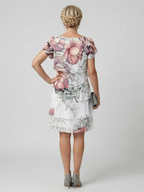 Kualani | Clean Floral Knee Length Dress