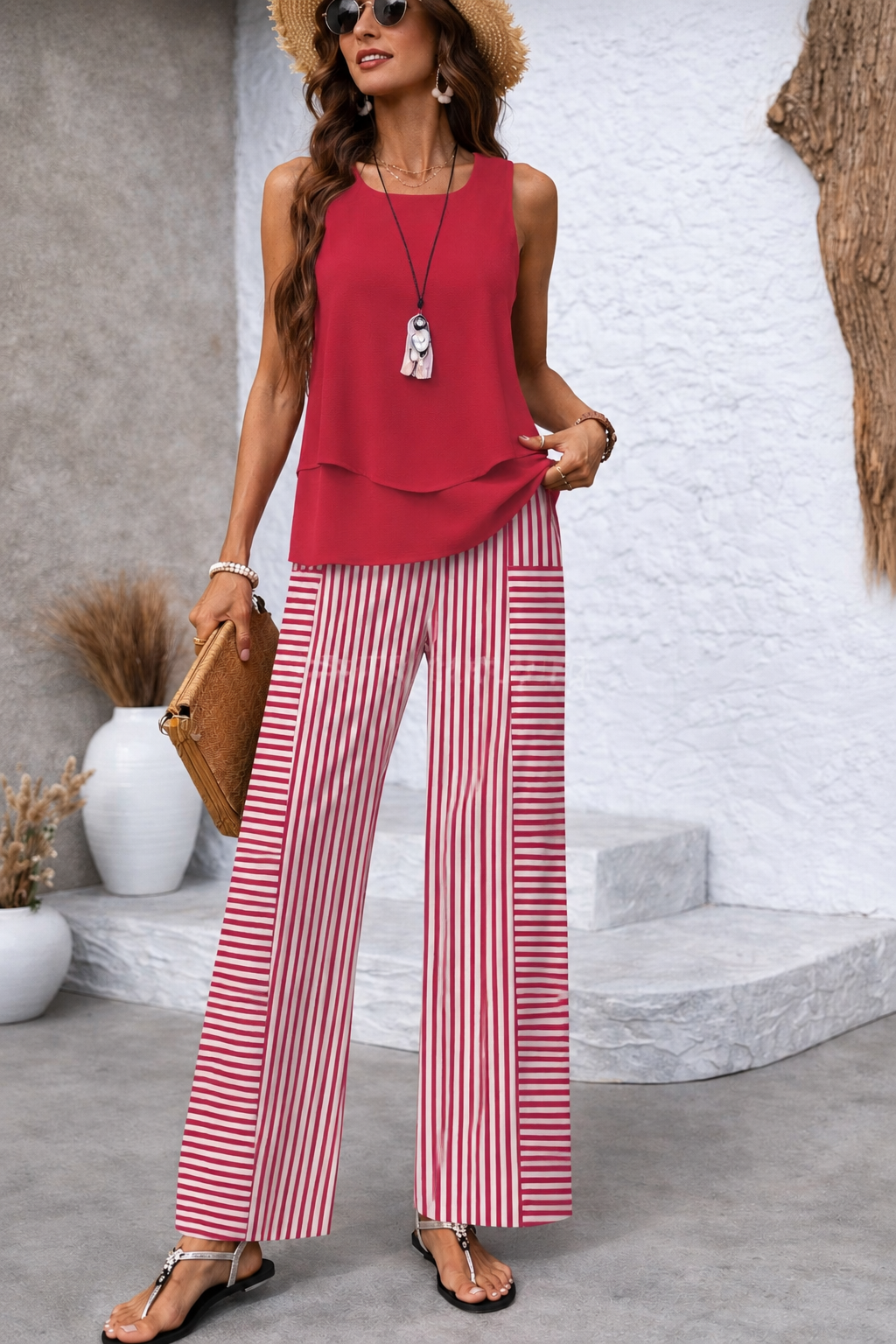 Vivienne | Striped Riviera Set