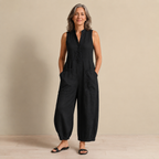 The Pemberton Jumpsuit - Timeless Sleeveless Style