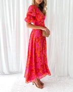 Summer Radiance | Women’s Flowy Sun Maxi Dress