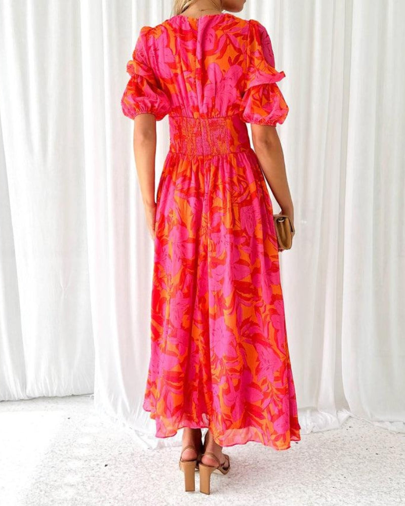 Summer Radiance | Women’s Flowy Sun Maxi Dress