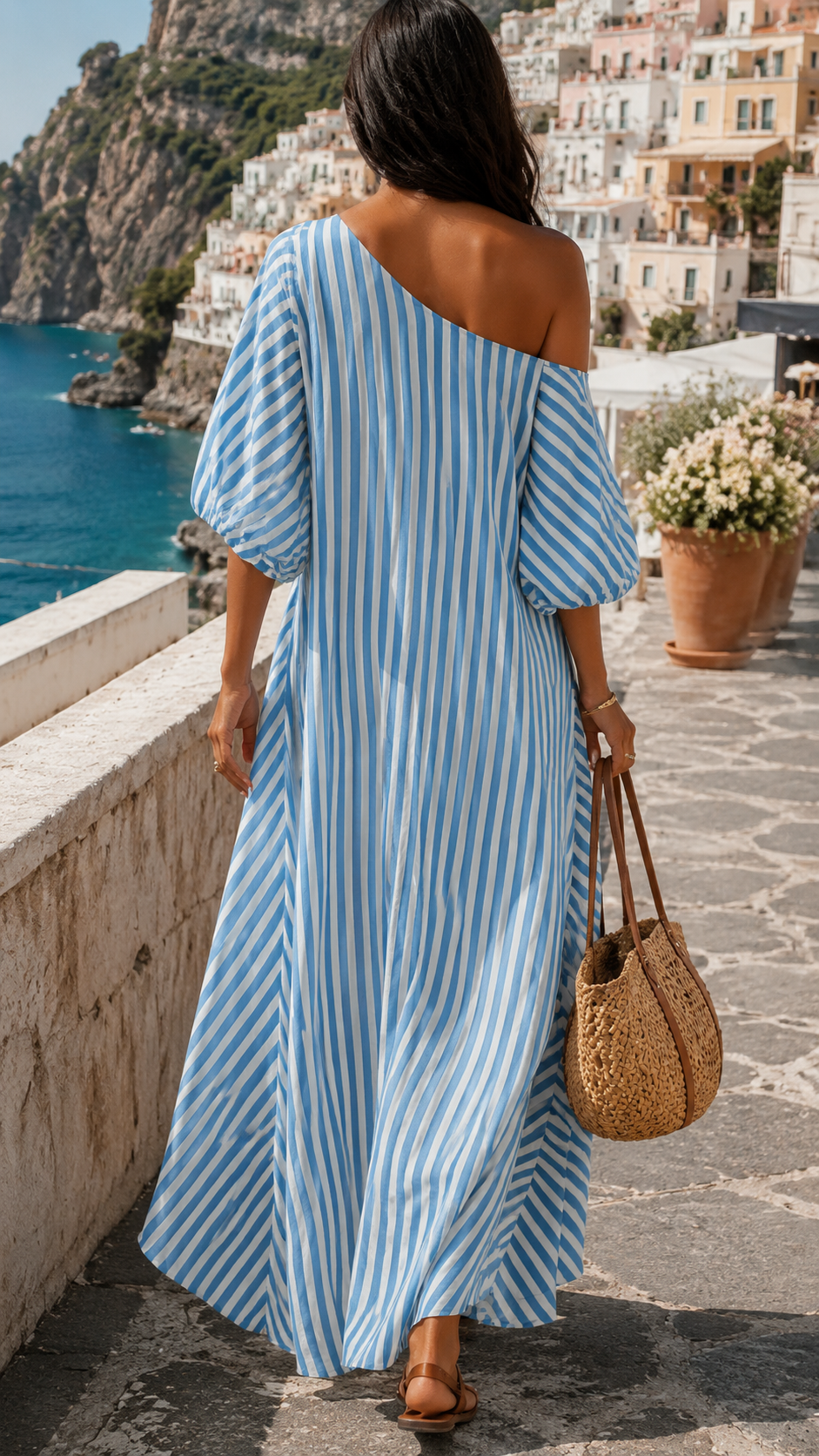 The Harbour Dress | Elegant Flowing Silhouette