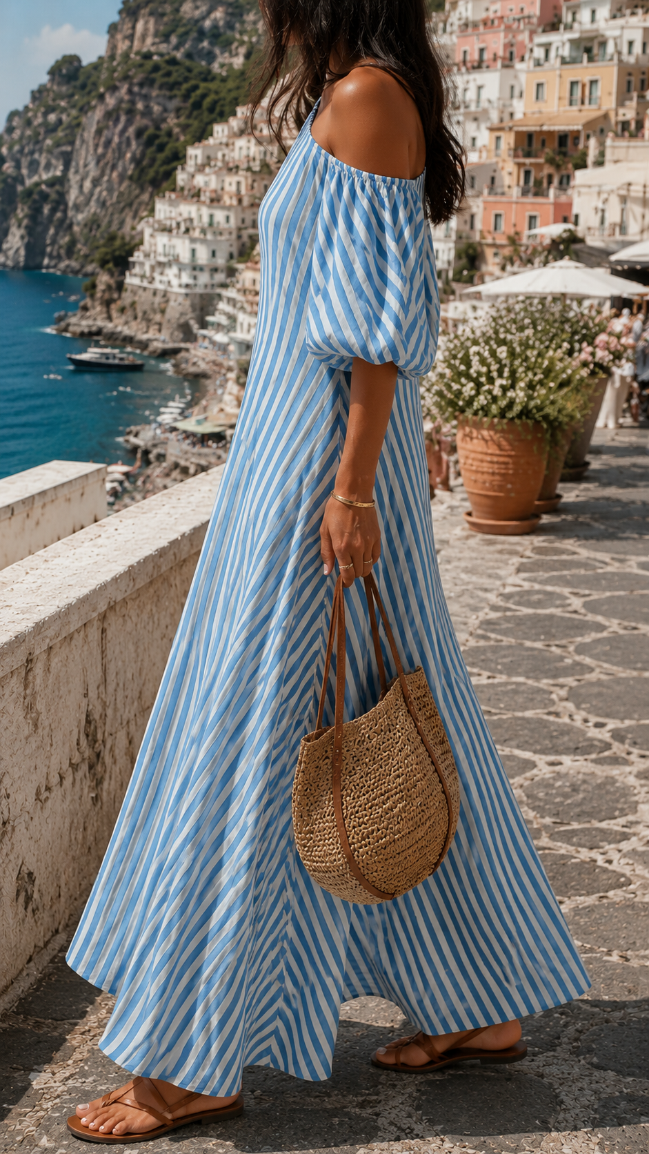 The Harbour Dress | Elegant Flowing Silhouette
