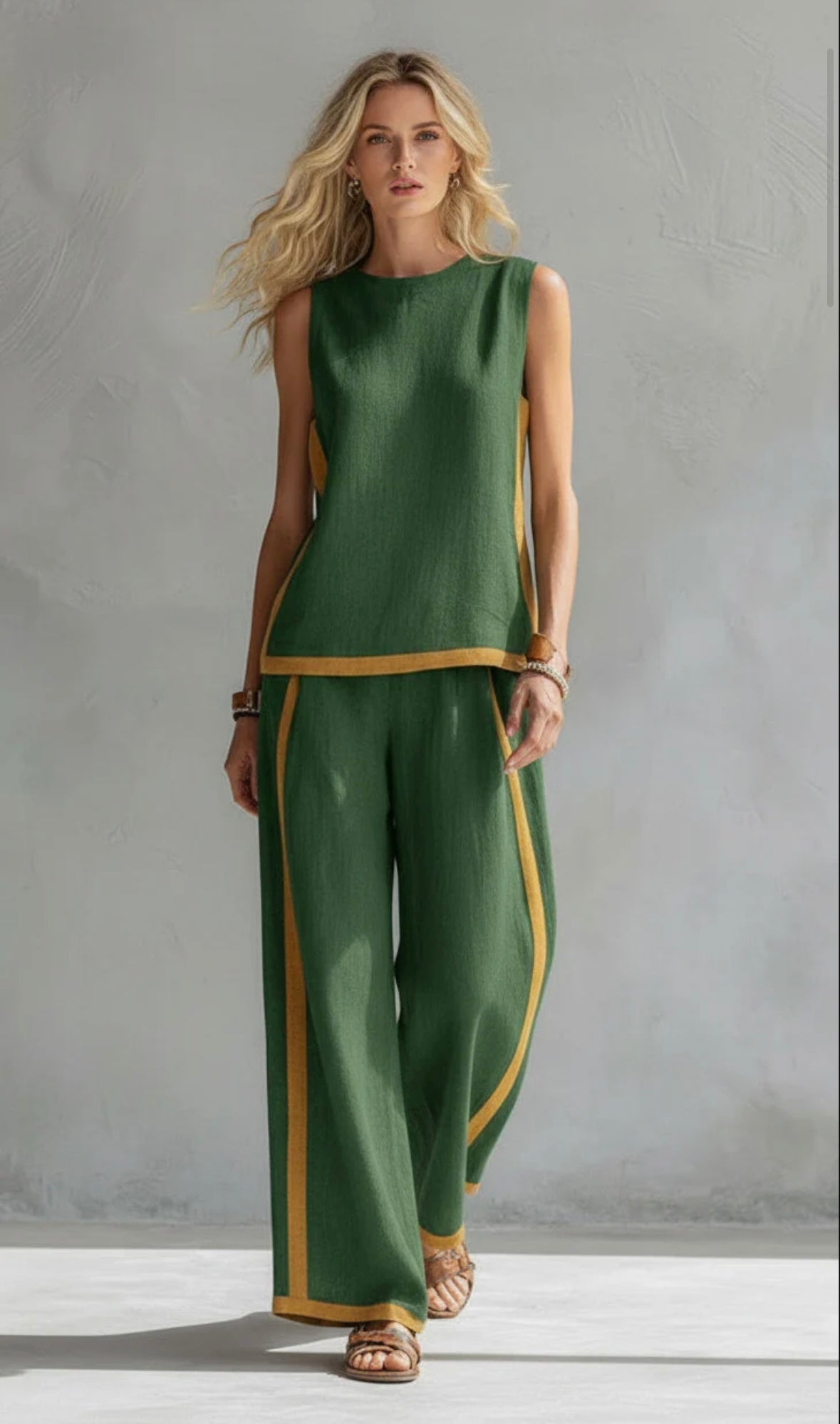 Claire - Chic Linen Set