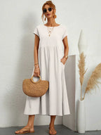 Ursina™ | Fluid Midi Dress