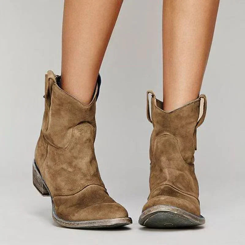 Scarlett - Suede Orthopedic Boots