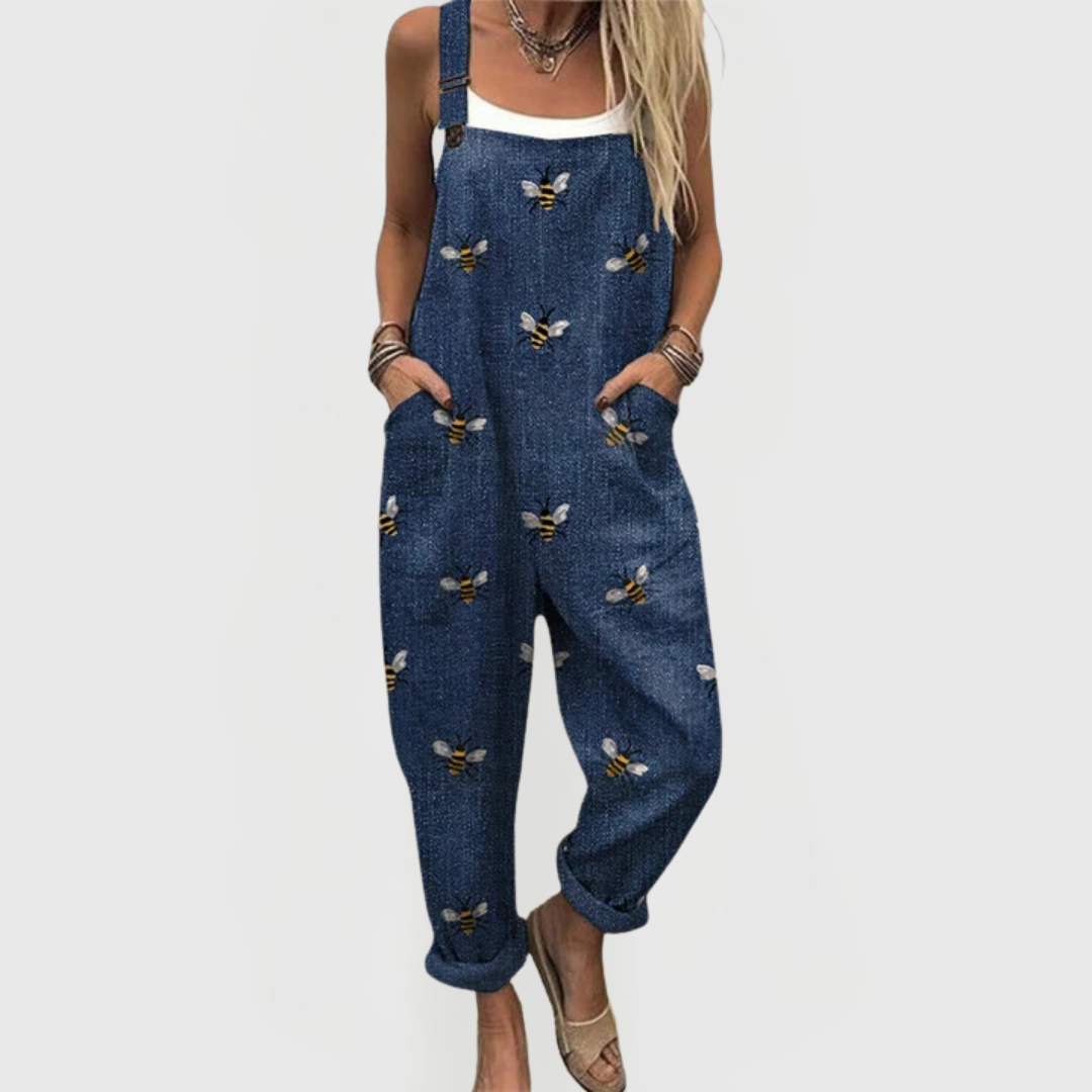 Comfortable Printed Jumpsuit