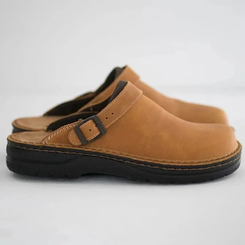 The Classic Leather Support Clog