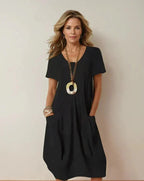 Oriane™ | Fluid Casual Maxi Dress